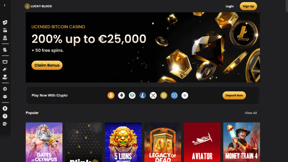 Lucky Block Casino platform – Supportkanalen in Nederland 2 Werkelijke winsten en vlugge uitbetalingen bij Lucky Block Casino in ...